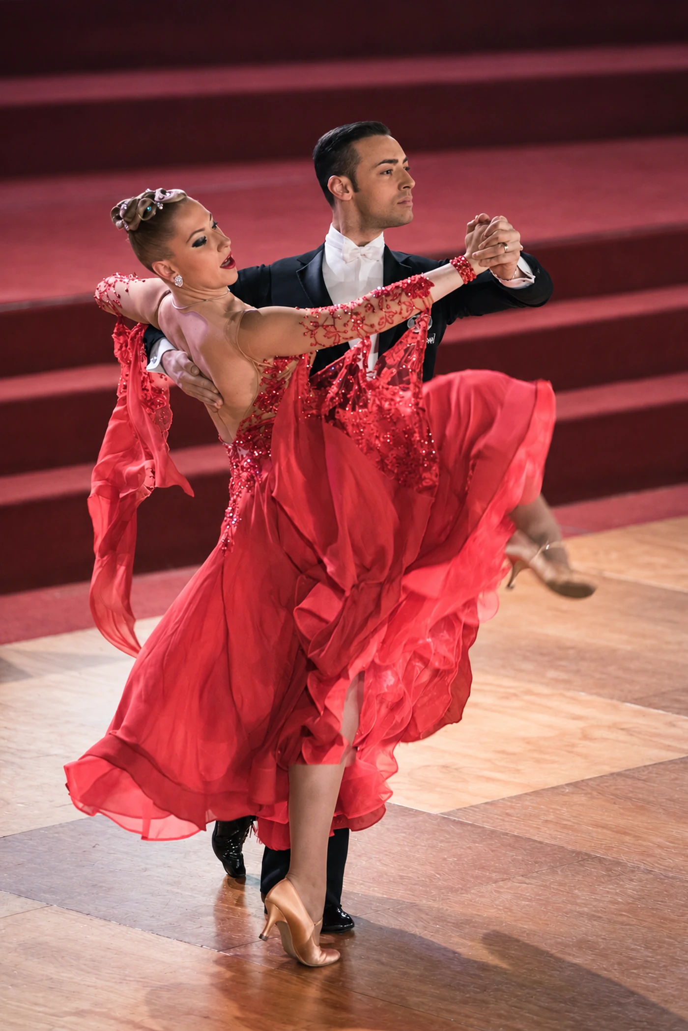 Luca Belometti e Denise Colombo in gara